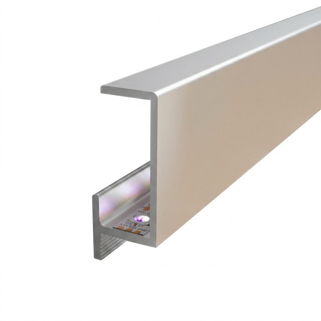 Rodapé em Alumínio – LED